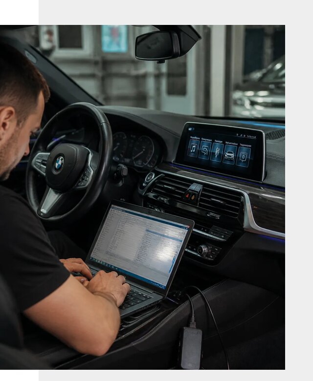 Русификация мультимедиа BMW для авто под ключ в Мурманске