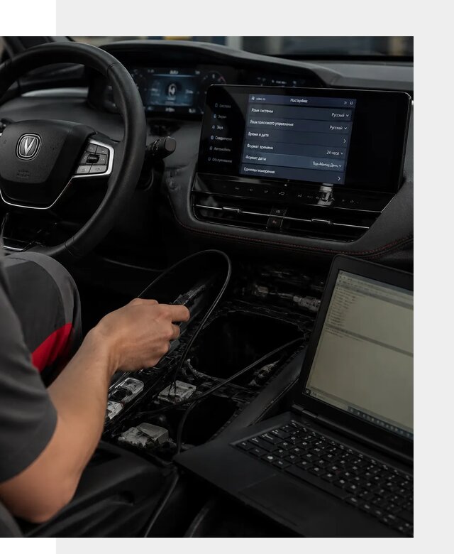 Русификация автомобиля Changan UNI-K под ключ в Мурманске