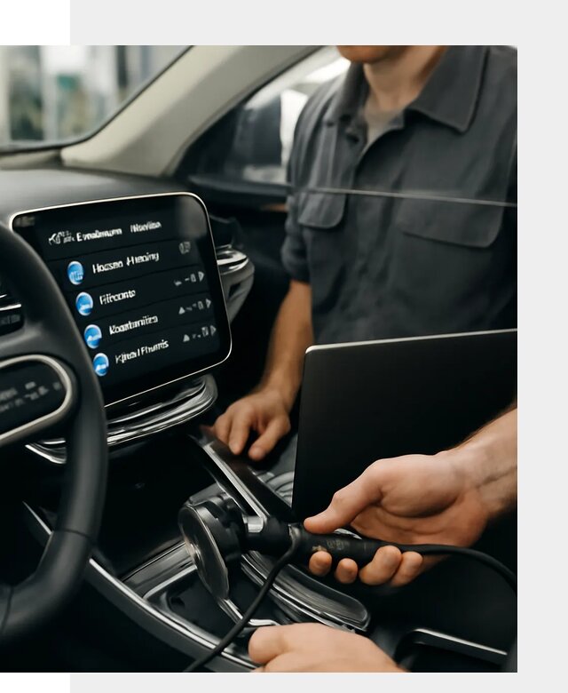 Установка приложений Geely для мультимедиа автомобиля в Мурманске