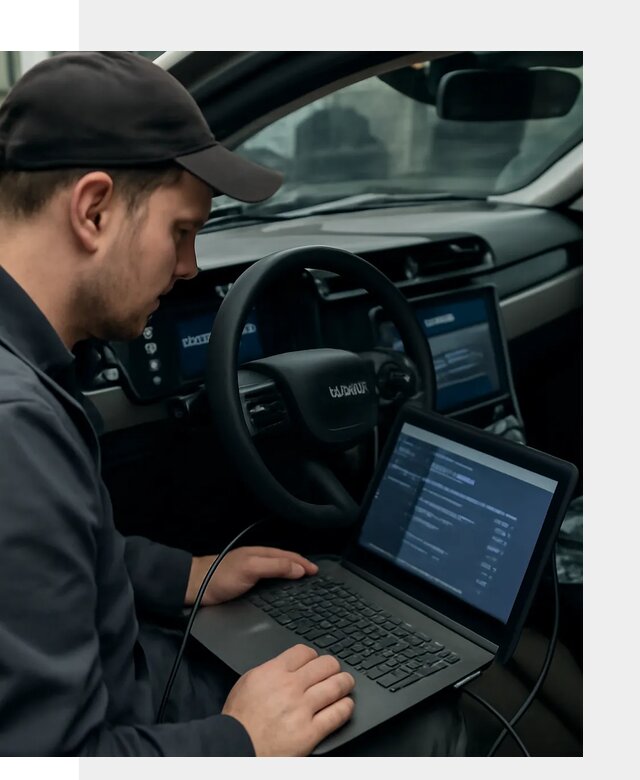 Профессиональная русификация автомобилей Lynk Co в Мурманске