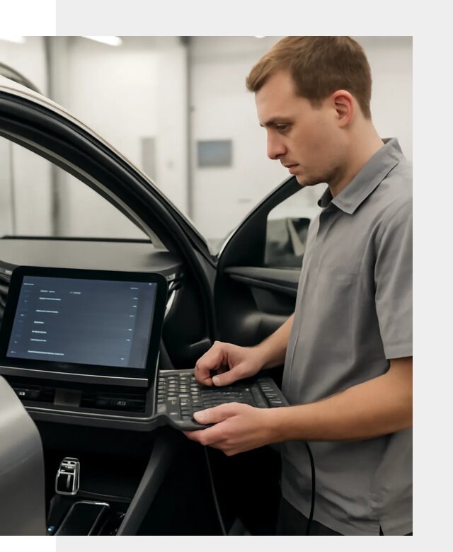 Русификация мультимедиа автомобилей Lynk Co в Мурманске