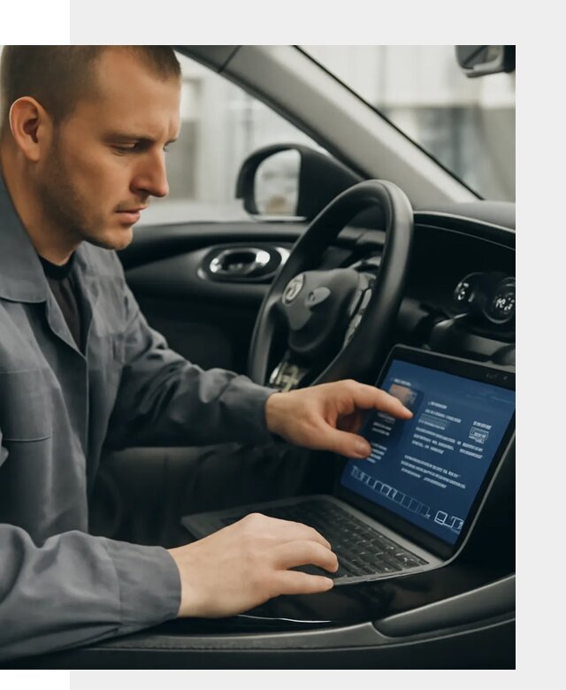 Русификация приборной панели автомобиля Lynk Co в Мурманске