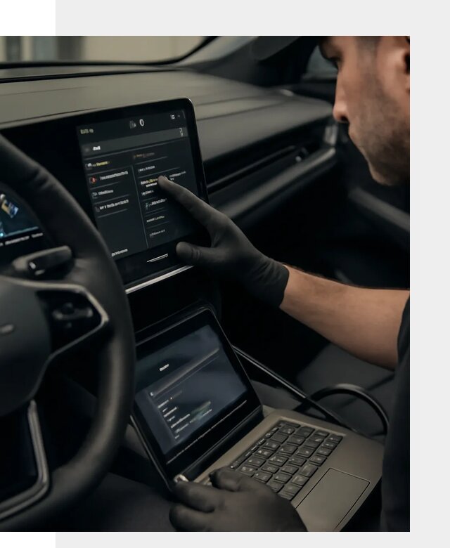 Русификация приборной панели Rising автомобиля в Мурманске