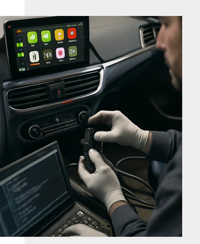 Активация Apple CarPlay в Мурманске для штатной мультимедиа