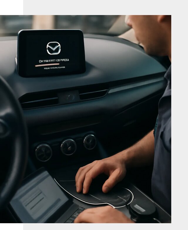 Установка приложений Mazda на мультимедийную систему в Мурманске