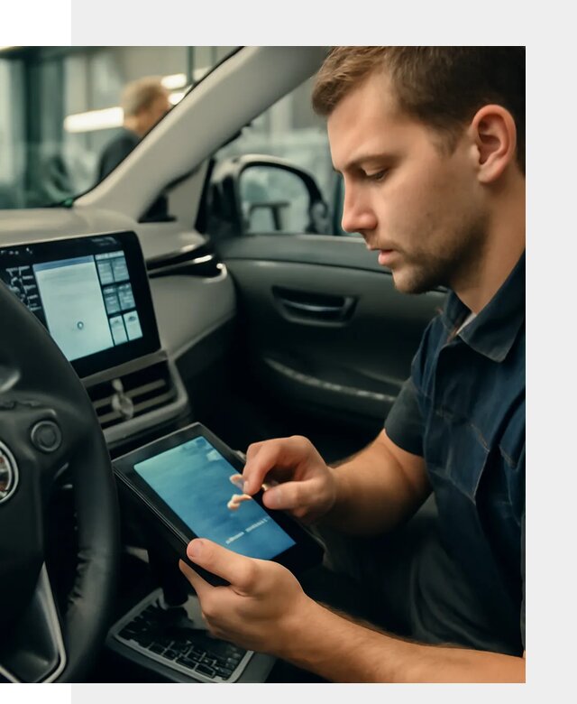 Установка приложений Toyota на мультимедиа в Мурманске